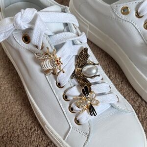 Michele Lopriore Black and Gold Shoes